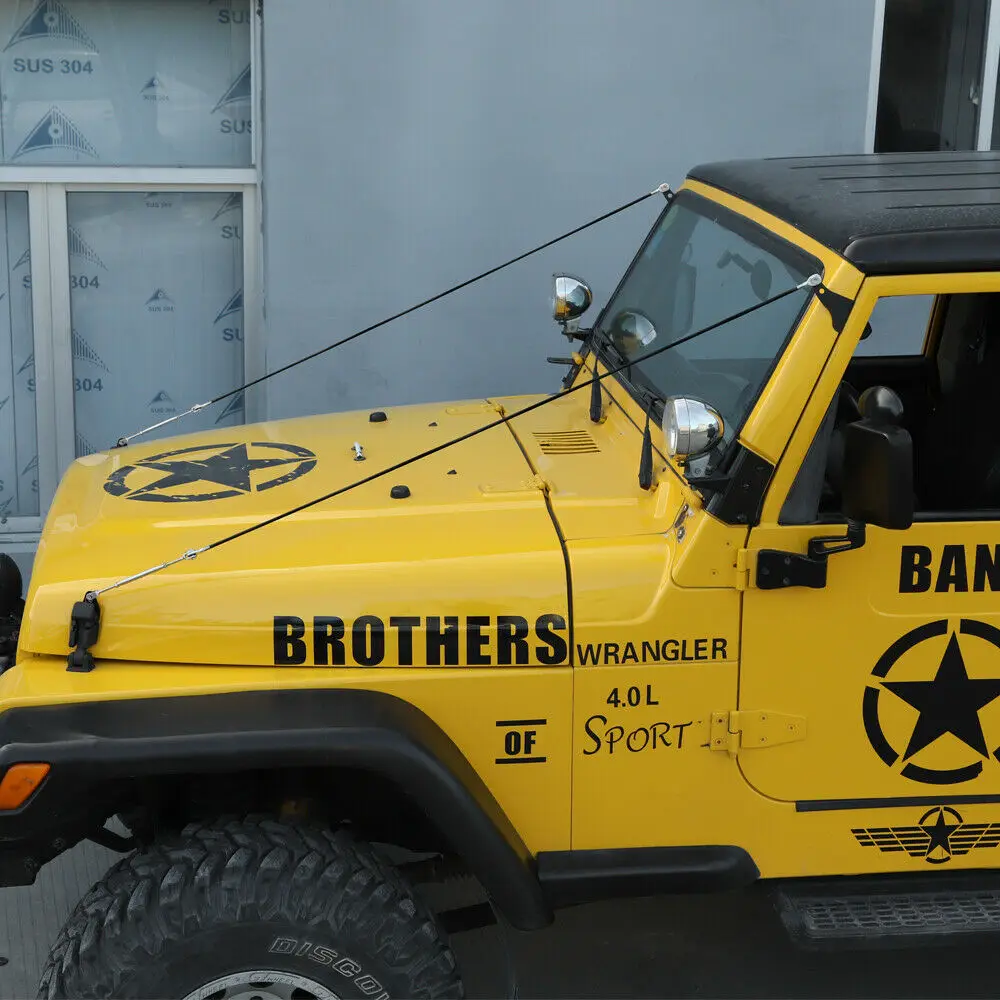 Для Jeep Wrangler TJ 1997-2006 Limb стояки комплект препятствий устраняет Защитная веревка