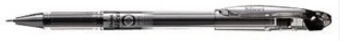 Pentel BG202 Япония Премиум жидкие чернила 0,25 мм гелевая ручка Slicci для письма быстросохнущая ручка с точным прочным наконечником 3 шт - Цвет: Черный
