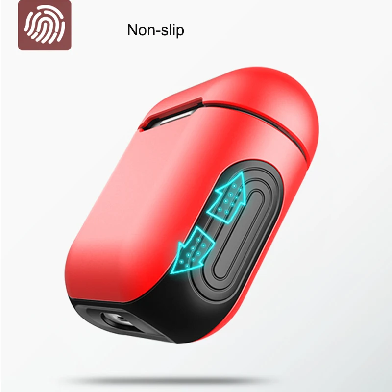 Soft Silicone Case for Apple AirPods TPU Hard Shockproof Cover Dual Layer For Earphone Cases Capa Protector |