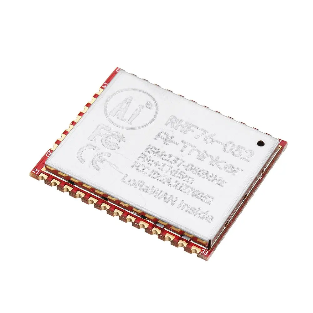 LEORY 433/470/868/915 МГц Беспроводной LoRa модуль RHF76-052 LoRaWAN узел модуль Встроенный STM32 низкая Мощность