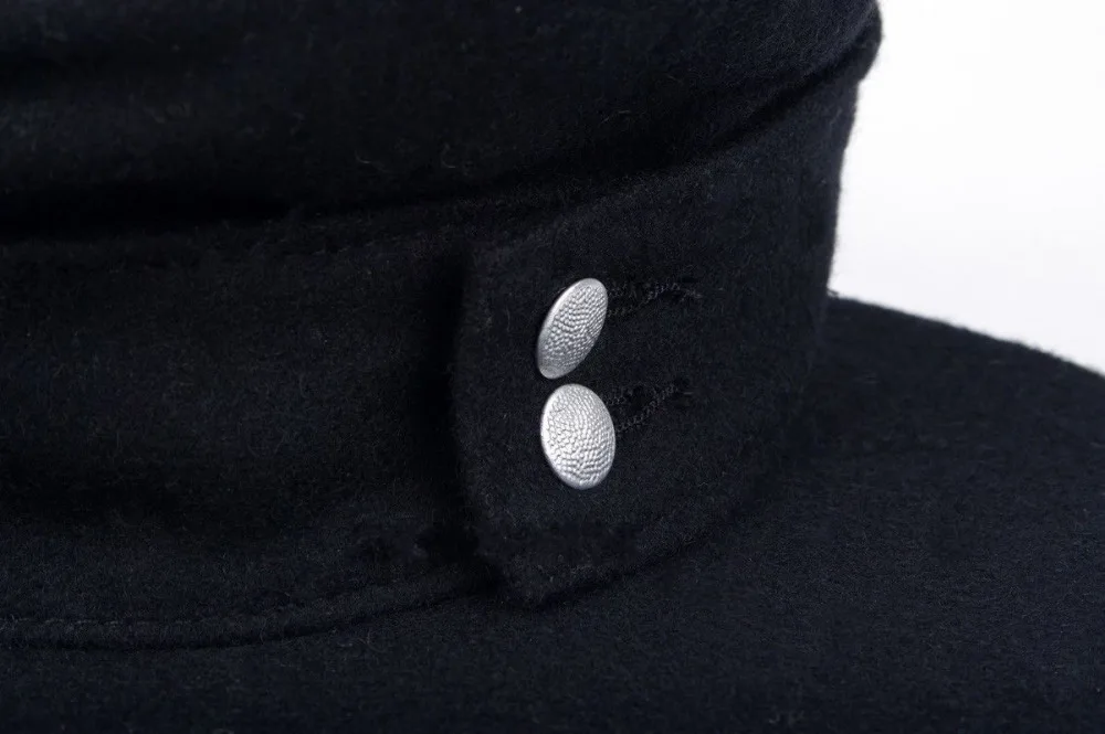 WWII WW2 GERMAN WH ELITE EM ARMY M43 PANZER MEN'S WOOL FIELD CAP HAT- SIZE M | Спорт и развлечения