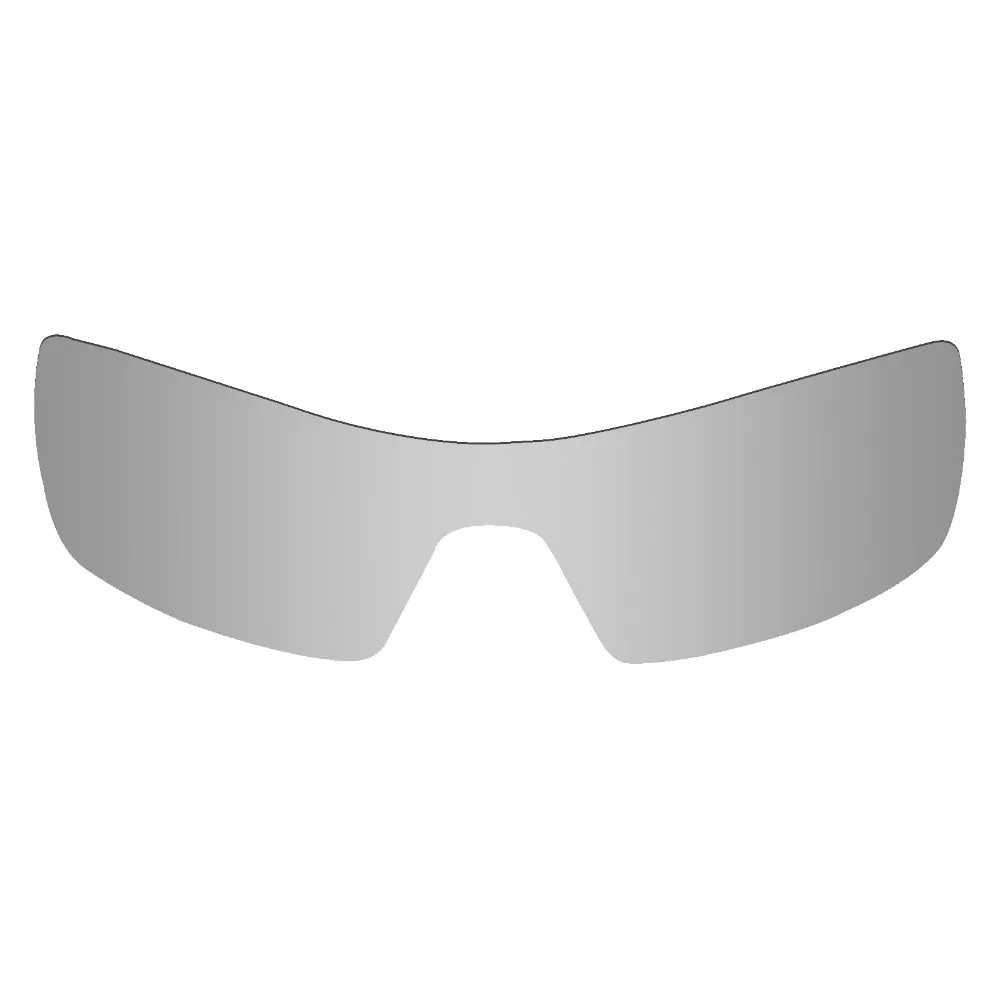 2 Pieces Mryok Replacement Lenses for Oakley Oil Rig Sunglasses Lens Silver Titanium &amp HD Yellow | Аксессуары для одежды