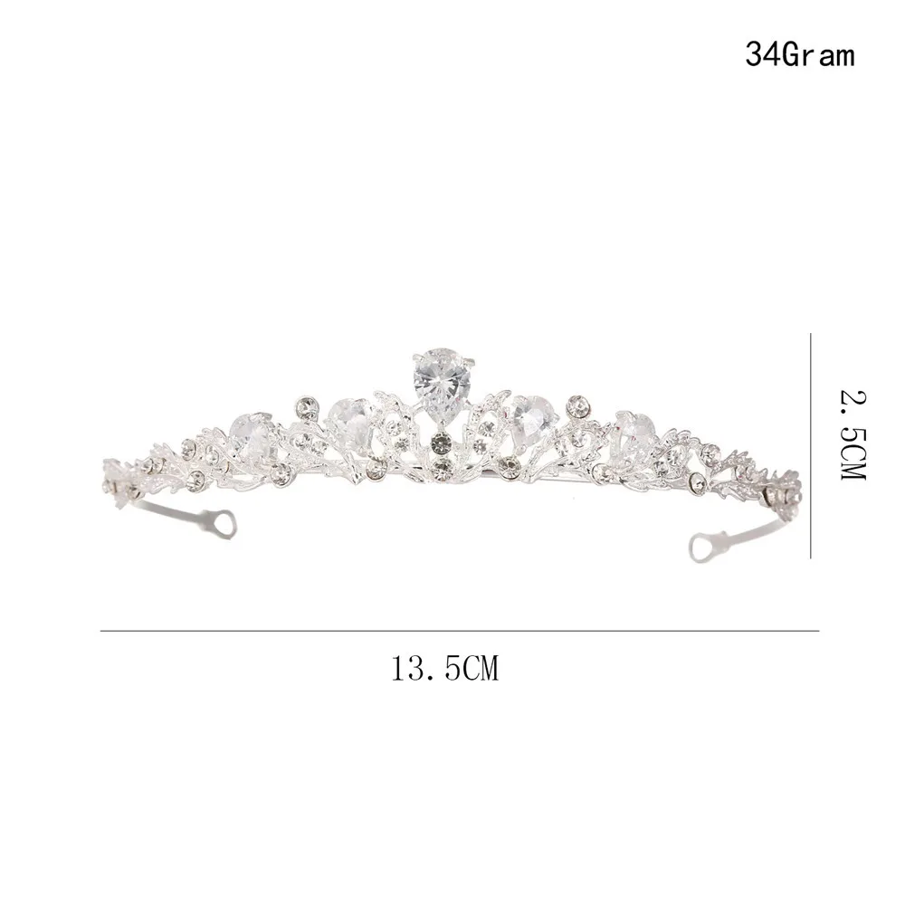 Милый Хрустальный Bling свадебная диадема корона для женщин выпускного вечера диадема Свадебные украшения для волос невесты украшения для головы аксессуары