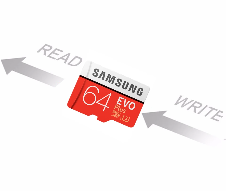 Оригинальная карта памяти SAMSUNG Micro SD 64 u3 64GB класс 10 TF карта C10 SDXC UHS-I EVO mini Microsd sd-карта 64 gb дропшиппинг
