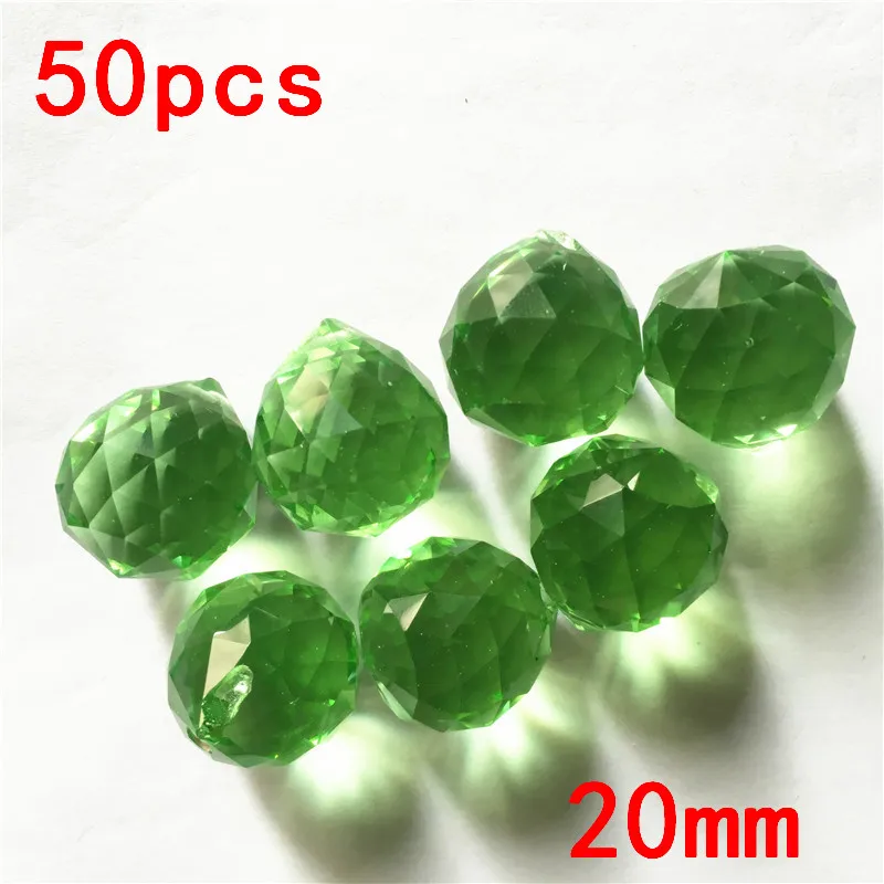 Бесплатная доставка! Lt Green AAA 50 шт. красивые 20 мм Шары стеклянные гирлянды из нитей
