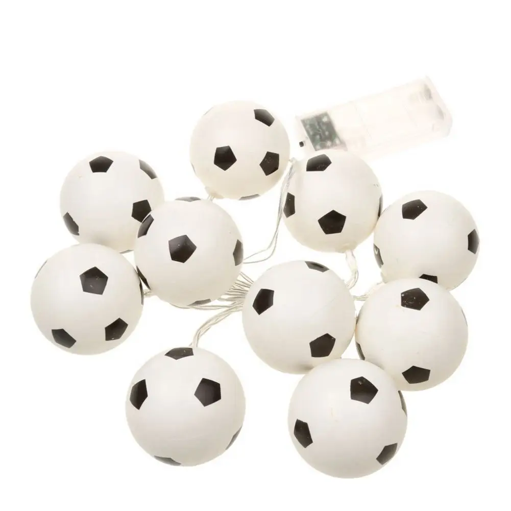 SHGO-Football Shape String Light Strip Lamp 10-LED Рождественский Декор теплый белый | Лампы и освещение