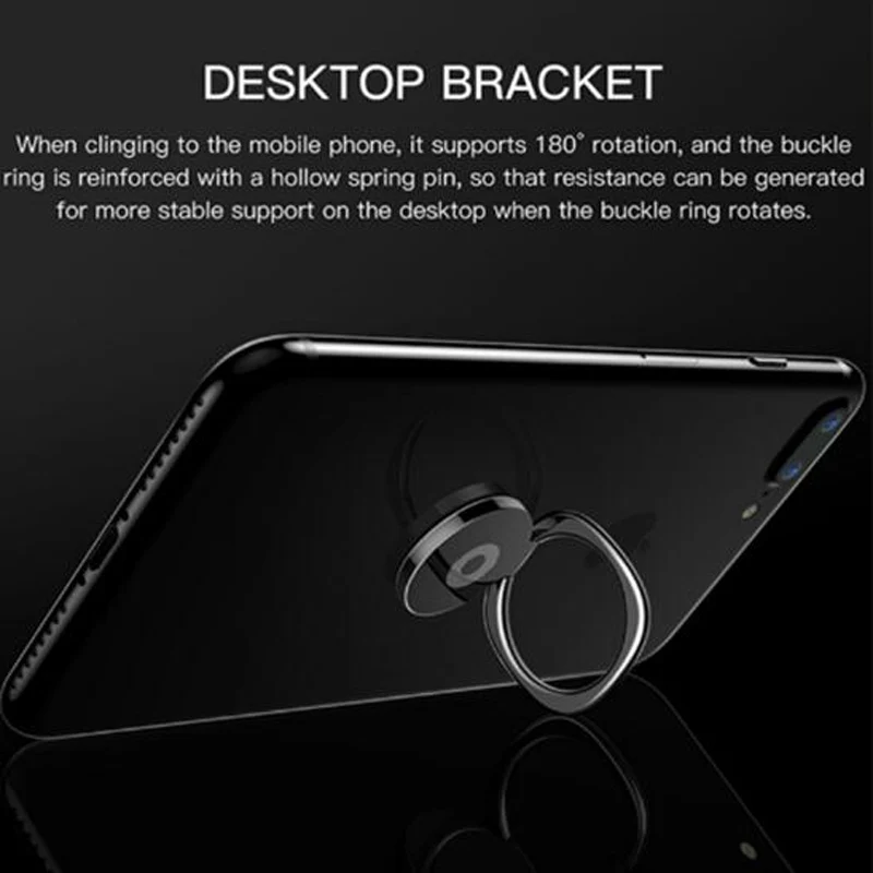 Универсальный вращающийся держатель для мобильного телефона для iphone X 8 7 samsung S8 универсальная ручка металлический держатель для мобильного телефона