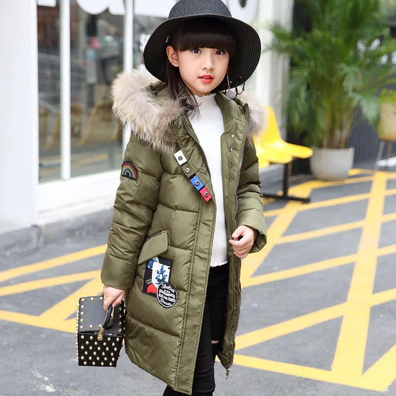 Коллекция 2017 года зимнее пальто для девочек длинный теплый пуховик девочки Reima