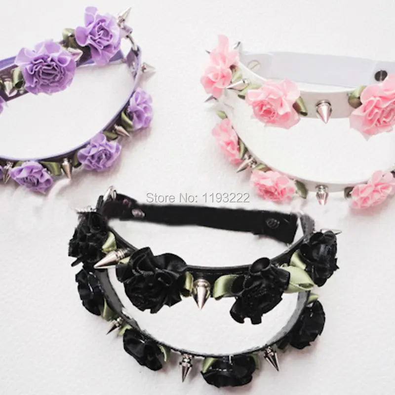 Сексапильная кавайная Подвязка из искусственной кожи ручная работа подвязка для