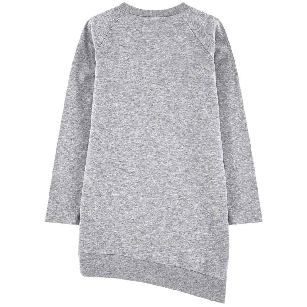 Платье для маленьких девочек платья с длинными рукавами принтом лебедя Детская