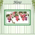 Хороший урожай винограда ремесла домашнего декора Счетный Печать на холсте DMC 11CT 14CT наборы для вышивки крестом Рукоделие Вышивка Наборы живопись