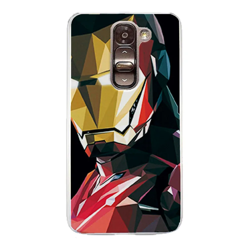 Charming Marvel Hero Captain America Phone Case For LG G2 Mini Iron Man Star Wars Hard Plastic mini D620 D618 Coque | Мобильные