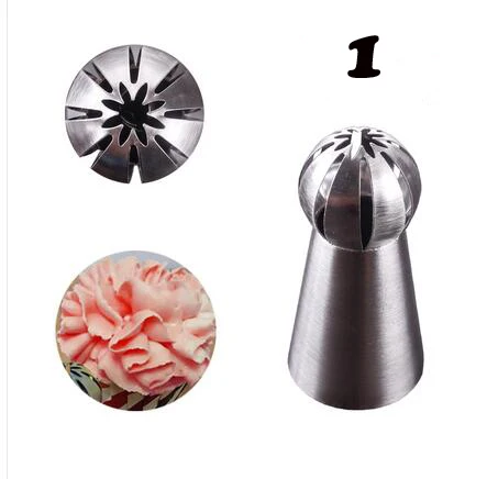 Насадка для кондитерских изделий сферическая насадка из нержавеющей стали |