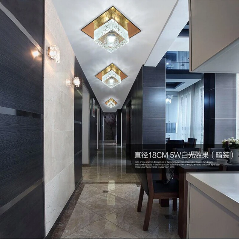 Минималистичная квадрасветодиодный светодиодная хрустальная люстра светильник