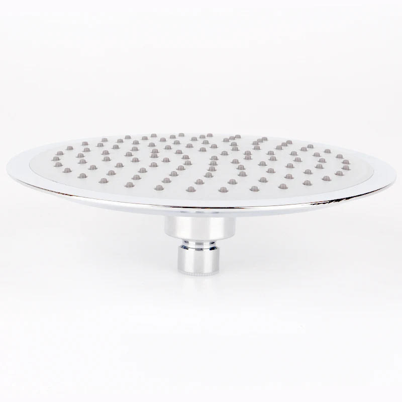 VEHHE 8 дюймовый серый круглый смеситель для ванной комнаты настенный душ с большим