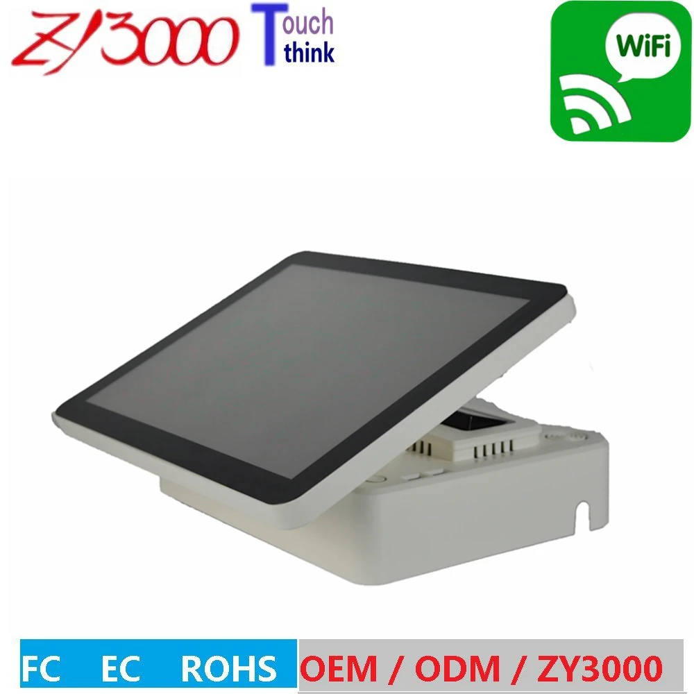 Монитор ЖК Led монитор новый запас A4 j1900 4g Ddr3 64g Ssd 15 дюймов емкостный мульти