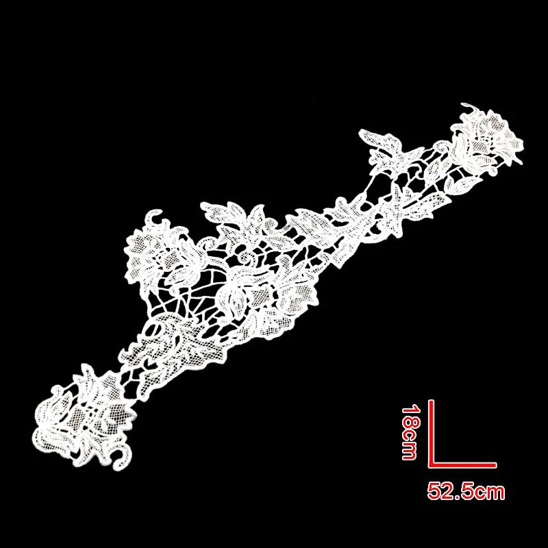 1 шт. кружевной воротник с вышивкой и цветочным кружевом|Кружево| |