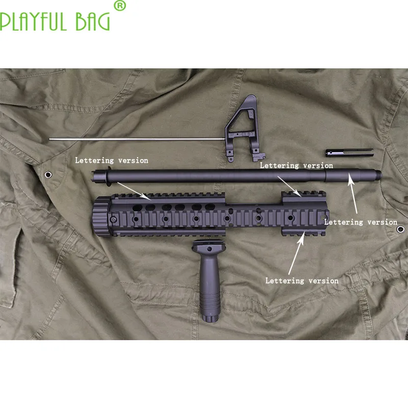 Вид высококачественной KACIL MRE RAS Jinming9gen9 TTM MGPIL корпус Водяная бомба Модифицированная сборка Fishbone grip обсадная трубка OI76
