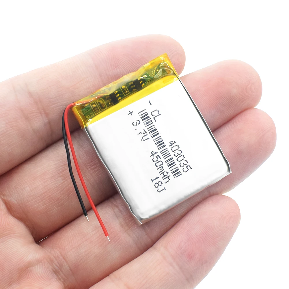 3,7 в 450 мАч 403035 литий-полимерный литий-ионный аккумулятор для Mp3 MP4 MP5 gps psp Мобильный bluetooth динамик