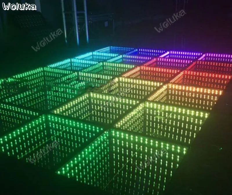 50 см 3D зеркальный танцпол маленький прозрачный Бар Паб KTV сценический
