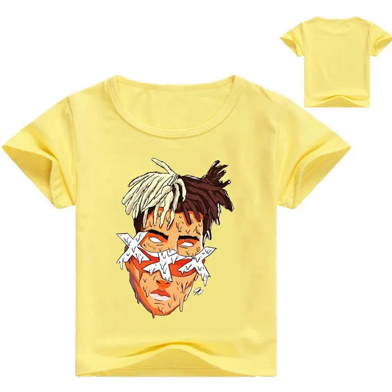 2-12Years футболка для мальчиков в стиле лего футболка детские Xxxtentacion мальчика футболка для мальчика топ продаж Рубашка с короткими рукавами Детская летняя одежда для младенцев, мальчиков, футболки - Цвет: 7