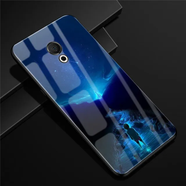 Для Meizu 15 Lite M15 чехол из закаленного стекла жесткий чехол для Meizu 15 Lite M15 чехол для задней панели для Meizu M15 15 Lite M871Q M871H чехол s - Color: 12