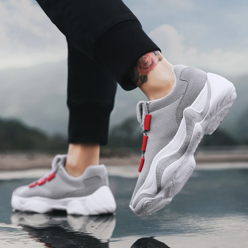 Аутентичная Мужская Спортивная обувь для баскетбола ультра легкие дышащие