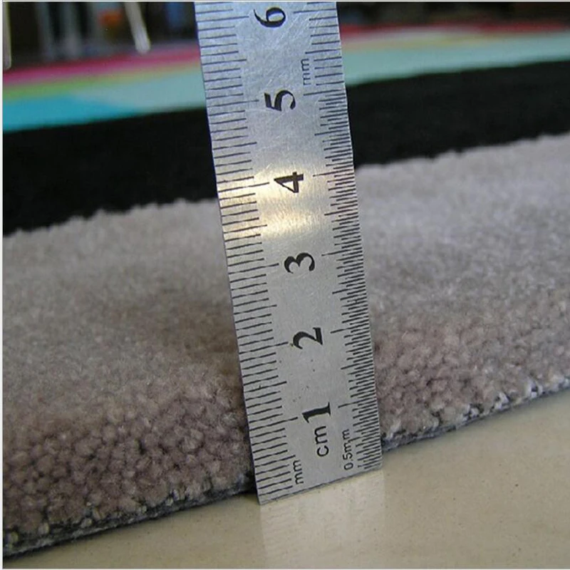 Большой черно белый художественный ковер для гостиной конференц комнаты спальни