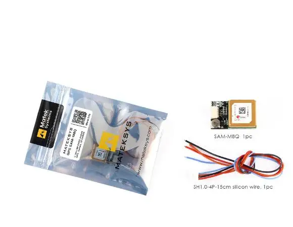 GPS-модуль Matek поддержка GLONASS Galileo QZSS SBAS для гоночного дрона с несколькими несущими