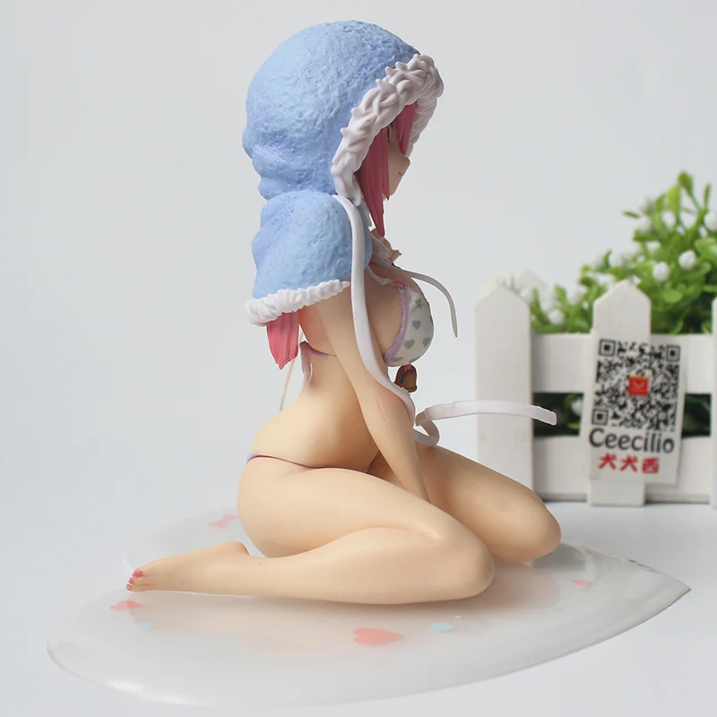 Аниме Для Девочек Супер купальный костюм Sonico вер. Синий сексуальный ПВХ фигурка фигурки торт Топпер Коллекция Модель игрушки