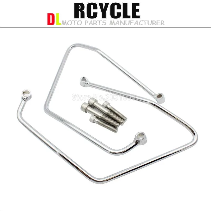 Мотоциклетная черная седельная сумка 1 комплект опорные крепления Кронштейн