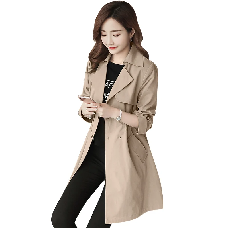 Новинка 2019 весенне осенняя модная ветровка Женский Повседневный женский