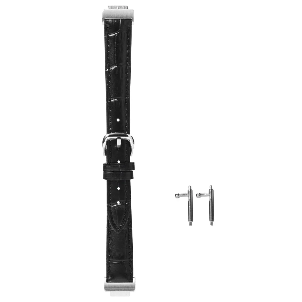 Модные простые мужские и женские ремешки для часов Fitbit Inspire кожаные из кожи