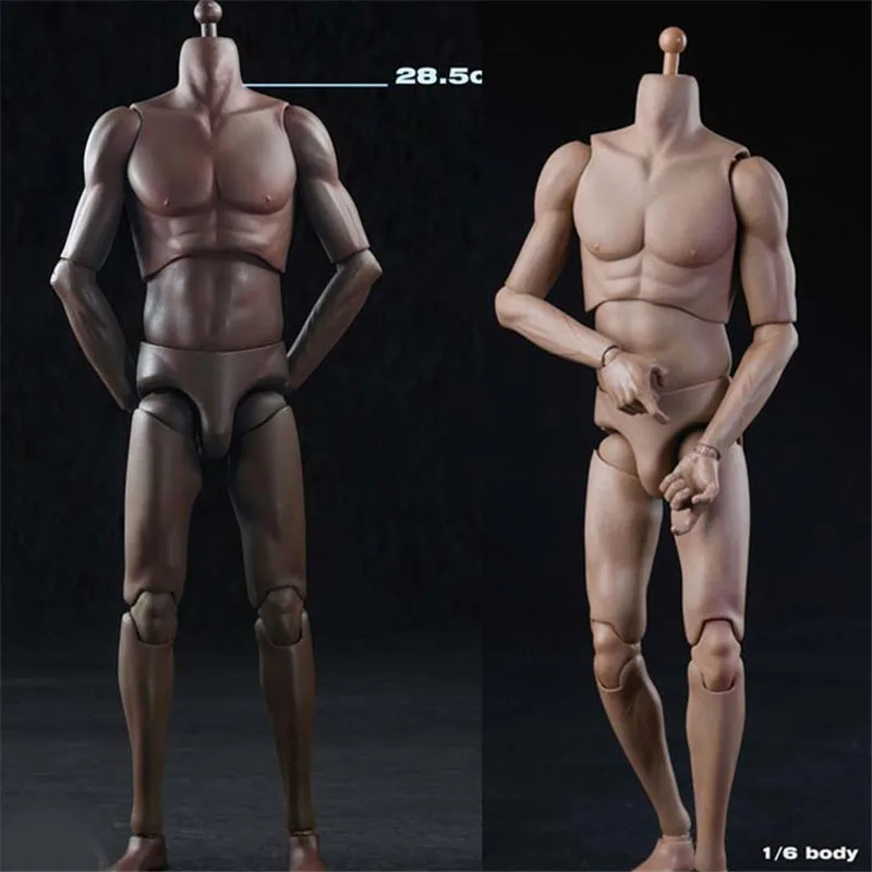 

Mnotht 1:6 Scale Male Solider Body Model T02 1/6th Action Figure Super Sports Male Body Man Figure Body For 12in Toys L30
