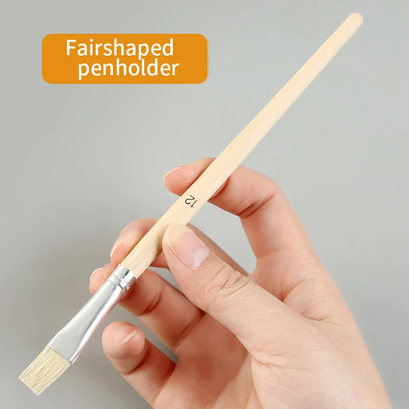 12 свиней кисть для гуаши набор Миа цветная ручка акриловая/масляная