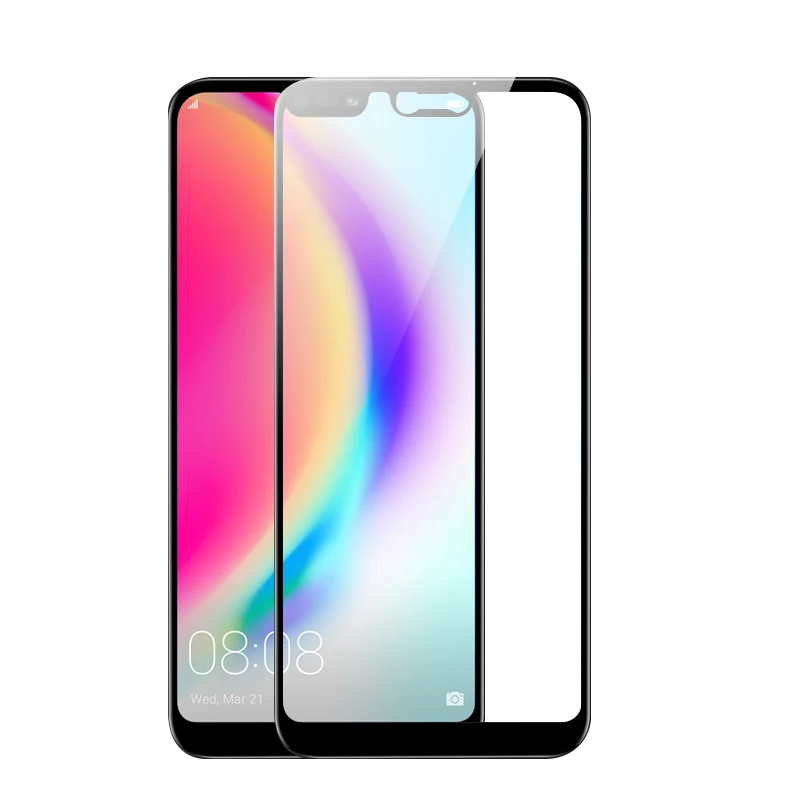 2.5D Full Cover Tempered Glass for Huawei P20 Lite Screen Protector Phone Film | Мобильные телефоны и аксессуары