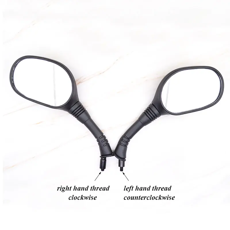 Универсальное 8 мм мотоциклетное правое левое боковое заднее зеркало в сборе