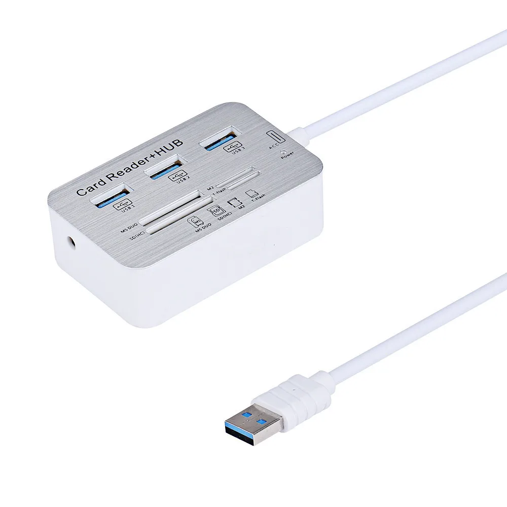 TWZENG все в одном USB концентратор 3 0 комбинированный Кардридер высокоскоростной