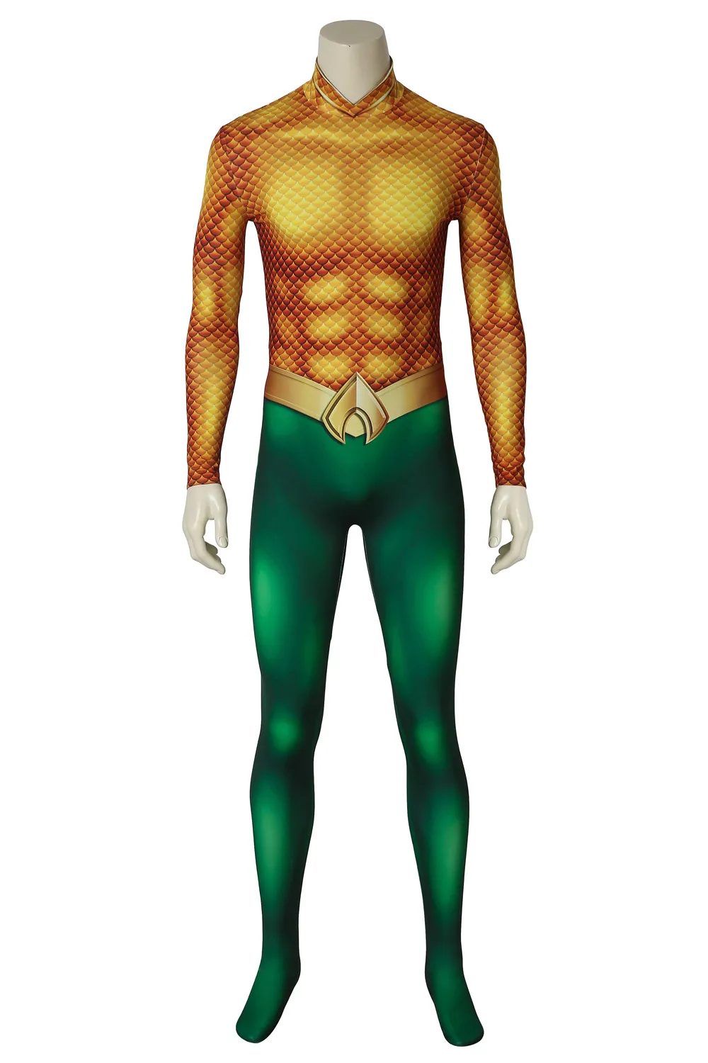 Аквамен Косплей Arthur Aquaman Карри костюм комбинезон перчатки 3D печать зентай костюм супергероя для Хеллоуин