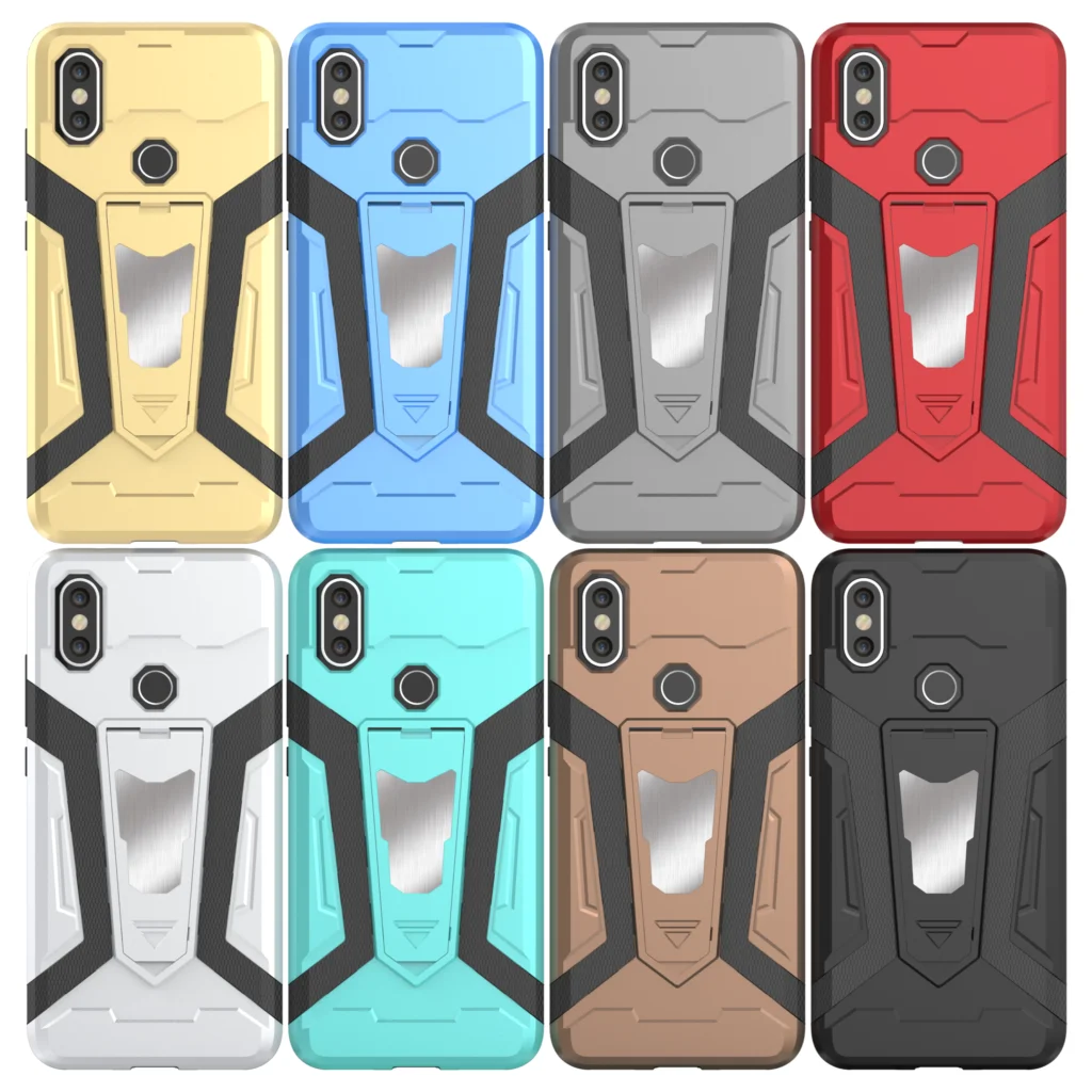 Xiaomi Mi A2 Case 6X Cover Armor Magnetic Car Holder For Hard Silicone Wolfsay |