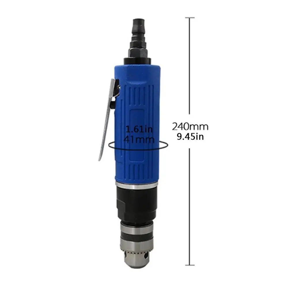 3/8 Direct Air Drill Pneumatic Drilling High-Speed Wind Straight Handle Machine Tool Kp-558 | Инструменты