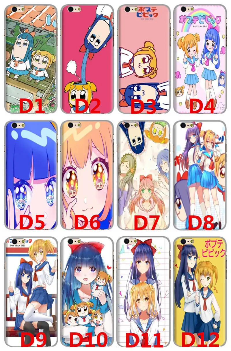 Аниме Манга поп команда Epic Popuko Pipimi Чехол для мобильного телефона iPhone Samsung 45678S Plus X