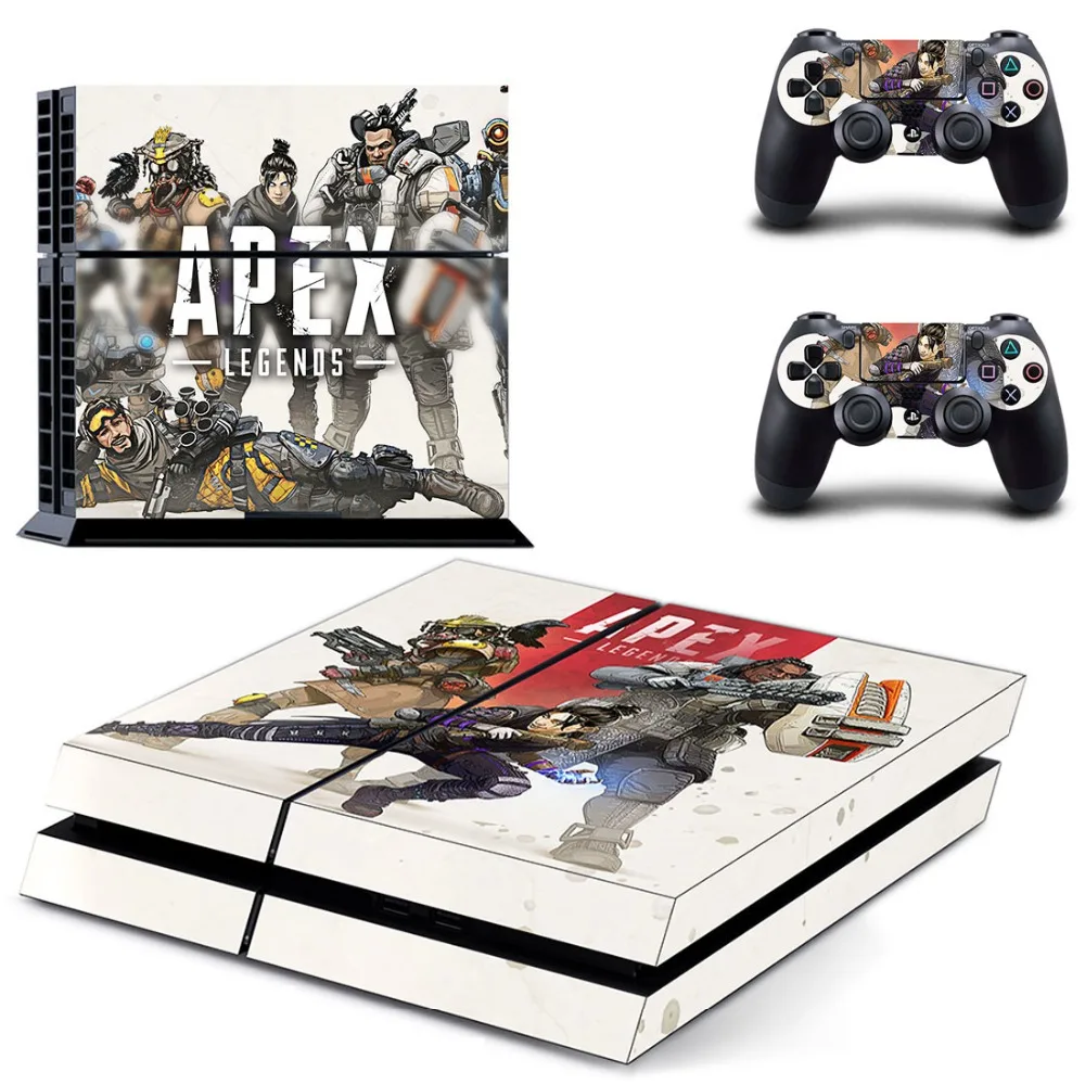 Стикеры из винила для консоли Sony PlayStation 4 и 2 чехла контроллеров PS4|Наклейки| |