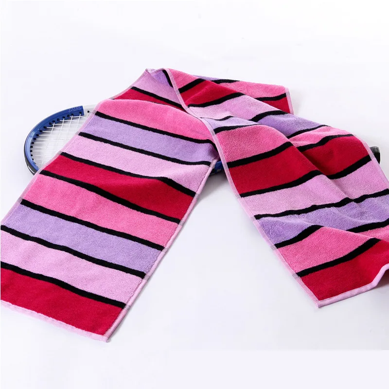 Junwell, 30X150 см, очень длинное спортивное полотенце, хлопок, махровое полотенце для спортзала, toalha de esportes, для плавания, путешествий, essiential, 4 цвета