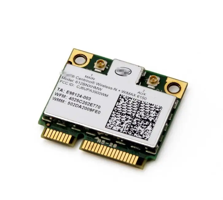 Сетевой адаптер для ноутбука 300 Мбит/с Wlan для Intel Centrino Advanced-N WiMAX 6150 612BNXHMW Half Mini PCI-e