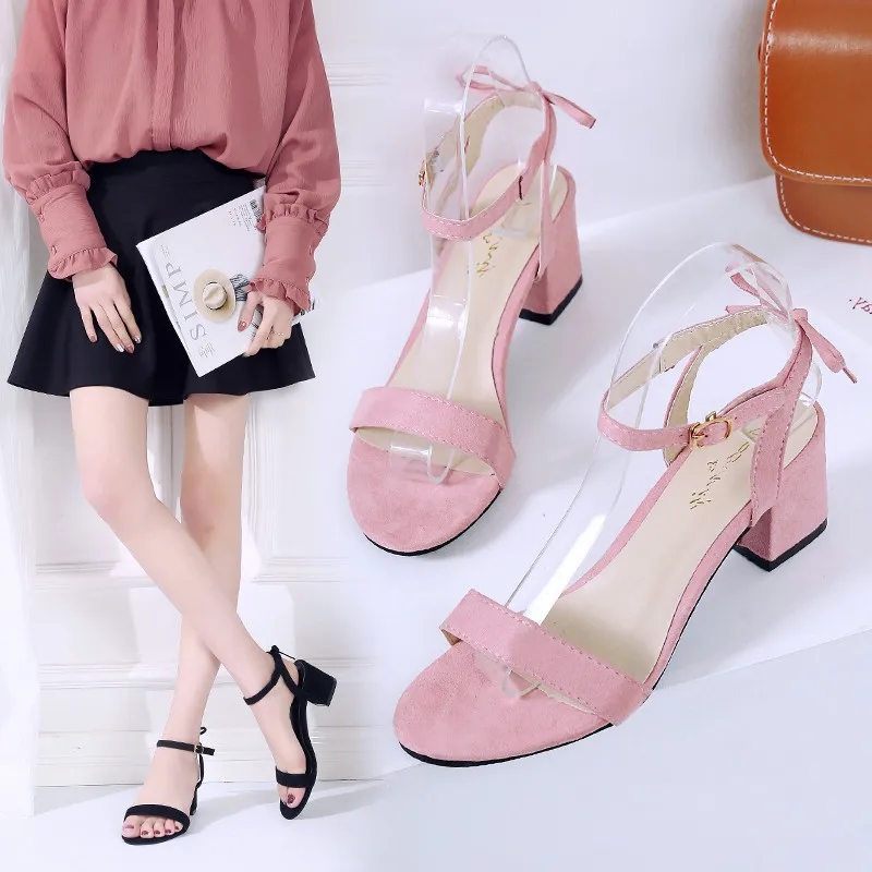 Женские босоножки на квадратном каблуке удобная женская обувь блочном женские