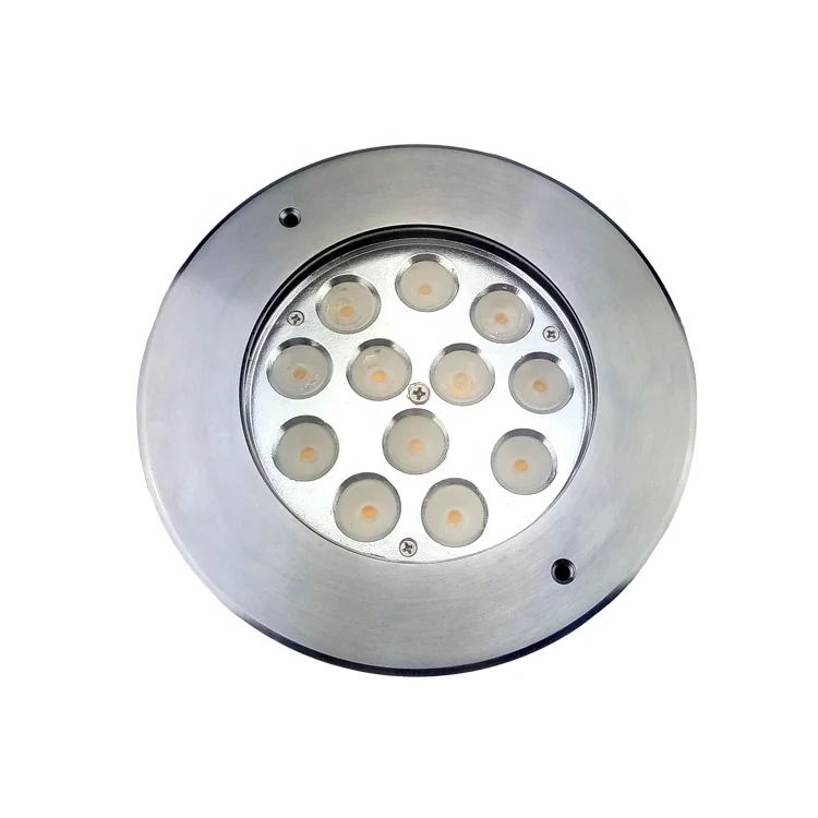 Подводные светодиодные фонари для бассейна из нержавеющей стали одноцветные