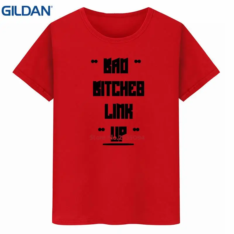 Короткий рукав S-4XL плохо суки связать 100% хлопок хип-хоп топы мужская Футболки