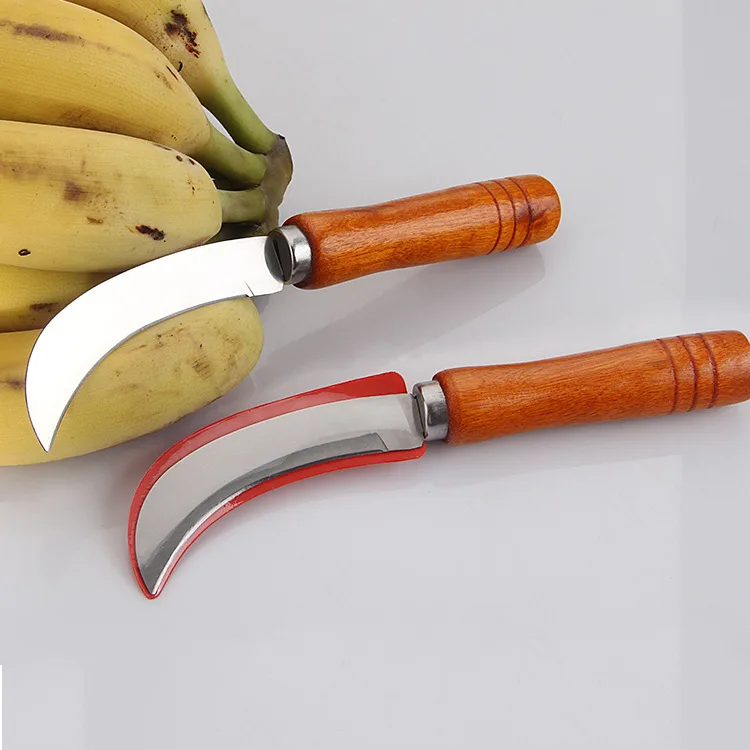 1 шт. кухонные инструменты из нержавеющей стали нож-мачете фрукты маленький банан