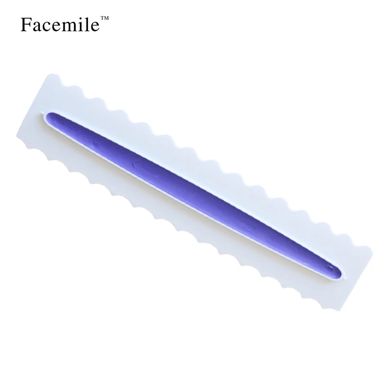 Facemile Кондитерская ГРЕБЕНКА для глазури пластиковый набор мастики лопатки торта